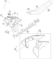 tanque, asiento