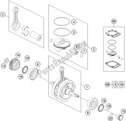 CRANKSHAFT, PISTON