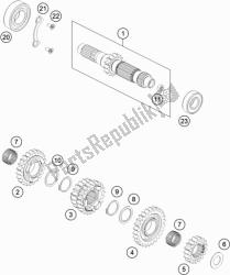 TRANSMISSION I - MAIN SHAFT