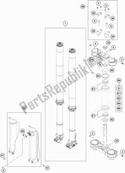 forcella anteriore, pinza tripla