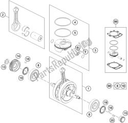 CRANKSHAFT, PISTON