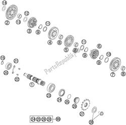 TRANSMISSION II - COUNTERSHAFT