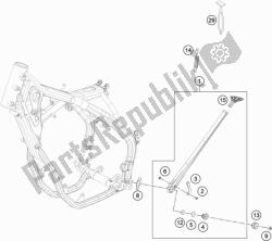 soporte lateral / central