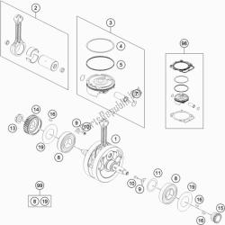 CRANKSHAFT, PISTON