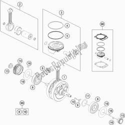 CRANKSHAFT, PISTON