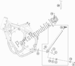 suporte lateral / central