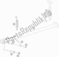 soporte lateral / central