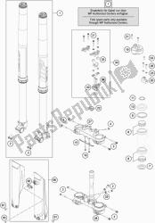 forcella anteriore, pinza tripla