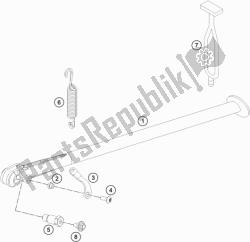 soporte lateral / central