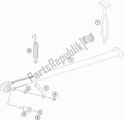 soporte lateral / central