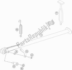 soporte lateral / central