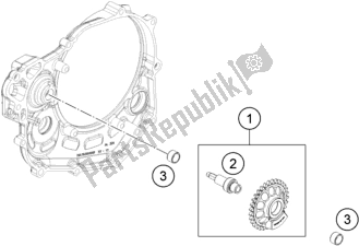 Tutte le parti per il Albero Di Bilanciamento del Husqvarna FS 450 2020