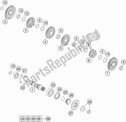 TRANSMISSION II - COUNTERSHAFT