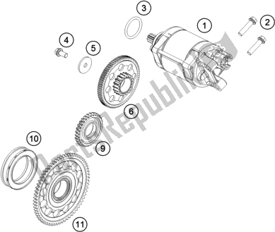 Tutte le parti per il Avviamento Elettrico del Husqvarna FS 450 EU 2016