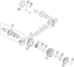 TRANSMISSION I - MAIN SHAFT