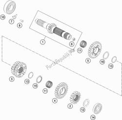 TRANSMISSION I - MAIN SHAFT