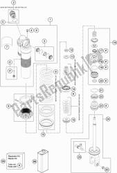 SHOCK ABSORBER DISASSEMBLED