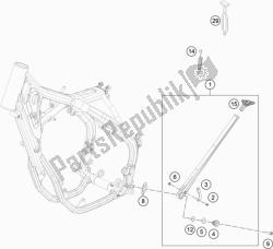 suporte lateral / central