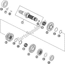 transmission i - arbre principal