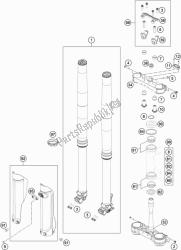 forcella anteriore, pinza tripla