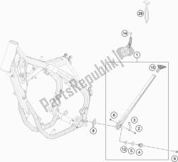 soporte lateral / central