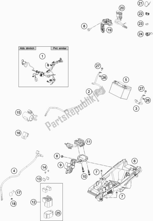 Wszystkie części do Wi? Zka Przewodów Husqvarna FX 450 2019