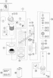 SHOCK ABSORBER DISASSEMBLED