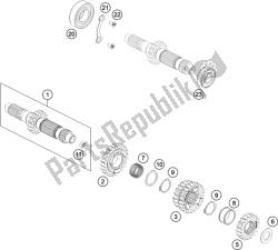 TRANSMISSION I - MAIN SHAFT