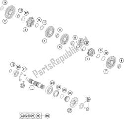 TRANSMISSION II - COUNTERSHAFT