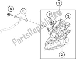 REAR BRAKE CALIPER