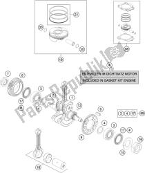 CRANKSHAFT, PISTON