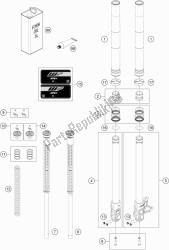 FRONT FORK DISASSEMBLED