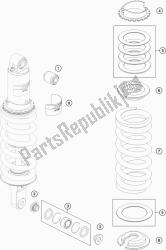 SHOCK ABSORBER DISASSEMBLED