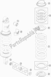 SHOCK ABSORBER DISASSEMBLED