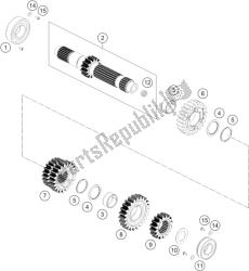 TRANSMISSION I - MAIN SHAFT