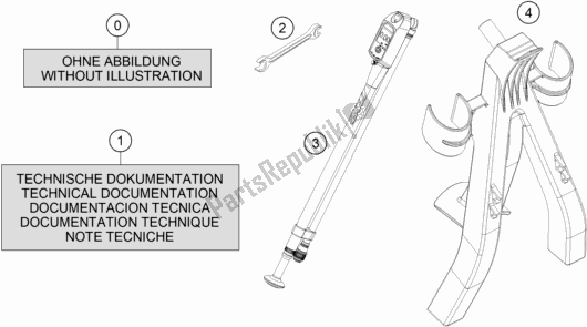 Toutes les pièces pour le Seperate Enclosure du Husqvarna TC 125 EU 2019