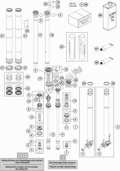 FRONT FORK DISASSEMBLED