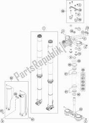 forcella anteriore, pinza tripla