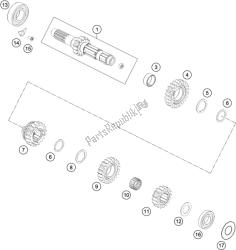 transmissie i - hoofdas