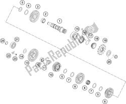 TRANSMISSION II - COUNTERSHAFT