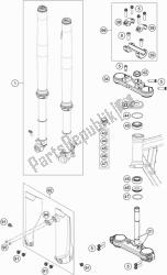 FRONT FORK, TRIPLE CLAMP