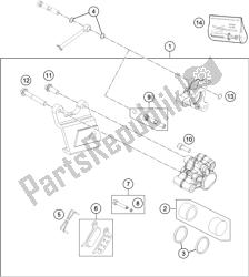 REAR BRAKE CALIPER