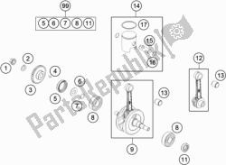 CRANKSHAFT, PISTON