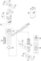 SHOCK ABSORBER DISASSEMBLED