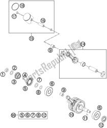 CRANKSHAFT, PISTON