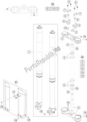 fourche avant, triple serrage