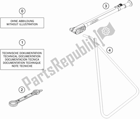 Todas las partes para Seperate Enclosure de Husqvarna TC 85 19/ 16 EU 851916 2021