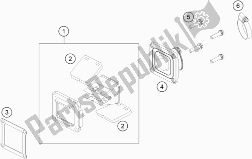 Wszystkie części do Obudowa Zaworu Trzcinowego Husqvarna TC 85 19/ 16 EU 851916 2022