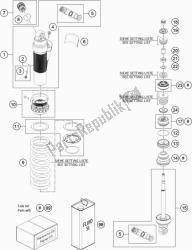 SHOCK ABSORBER DISASSEMBLED