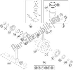 CRANKSHAFT, PISTON